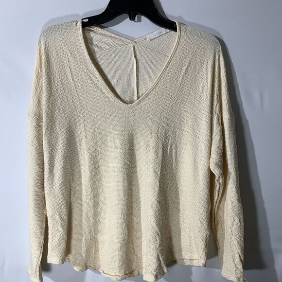 Lush Bundle Lot Womens Small Cropped Sweatshirt V-neck Top - Picture 4 of 9